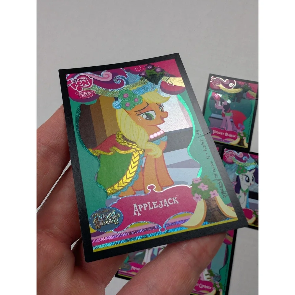 My Little Pony Royal Wedding‎ Card Puzzle Lot Foil 7/9 MP HP